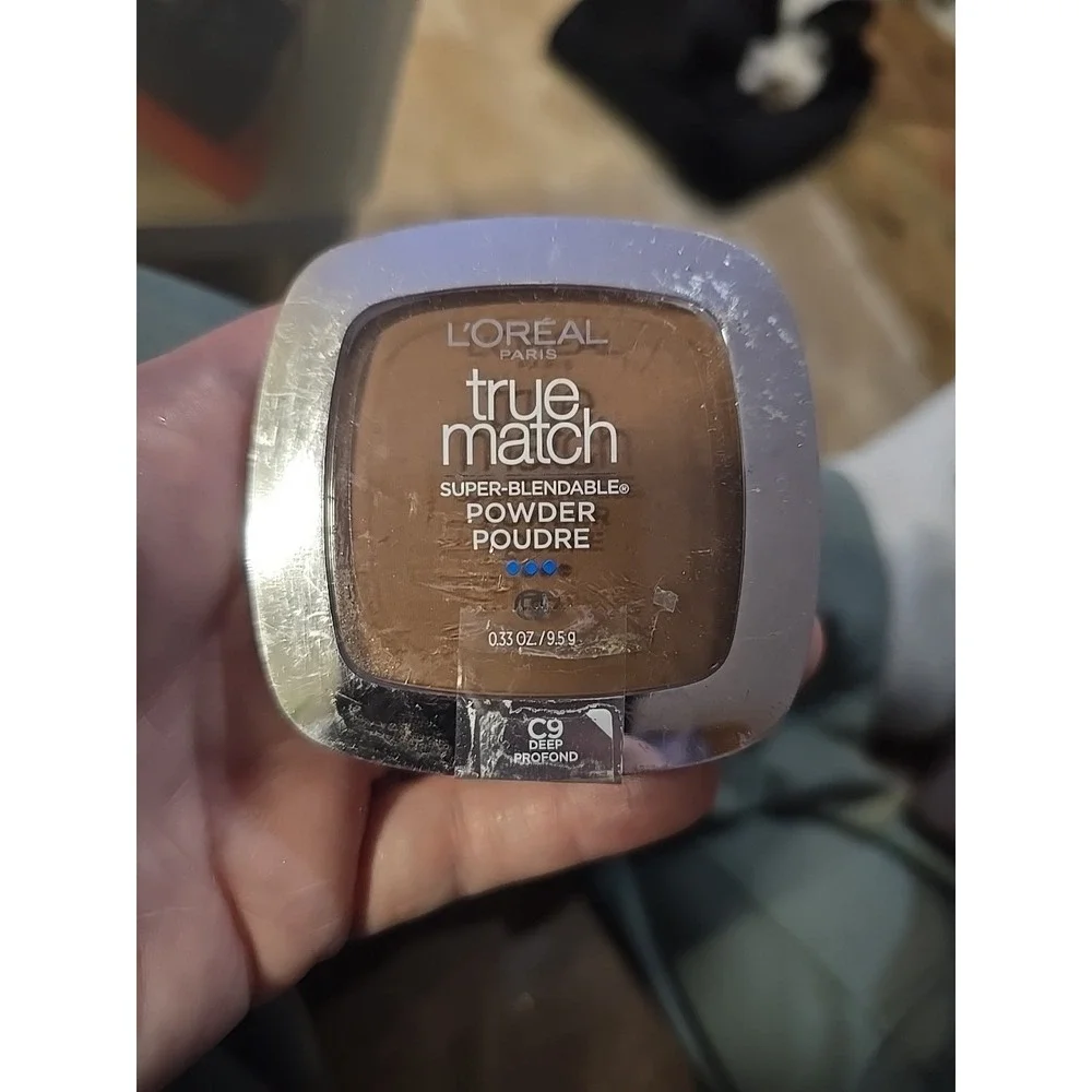 L'Oreal Paris True Match Super Blendable Powder C9 Deep Profond 0.33 Oz New